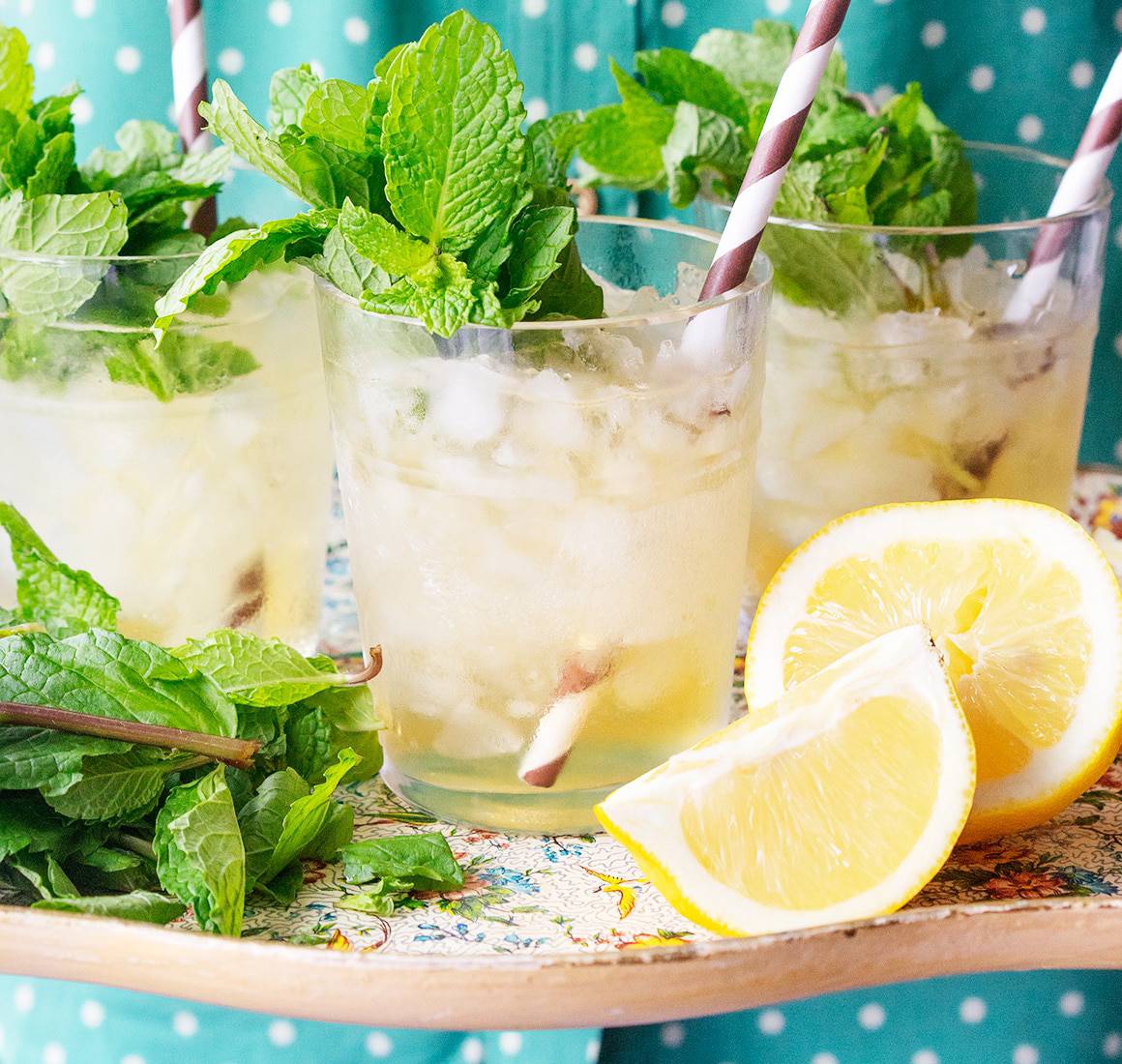 Mint-Pressed Julep with Fresh Citrus