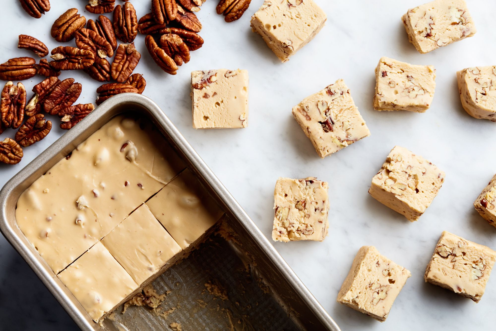 Pecan Butter Maple Keto Fudge