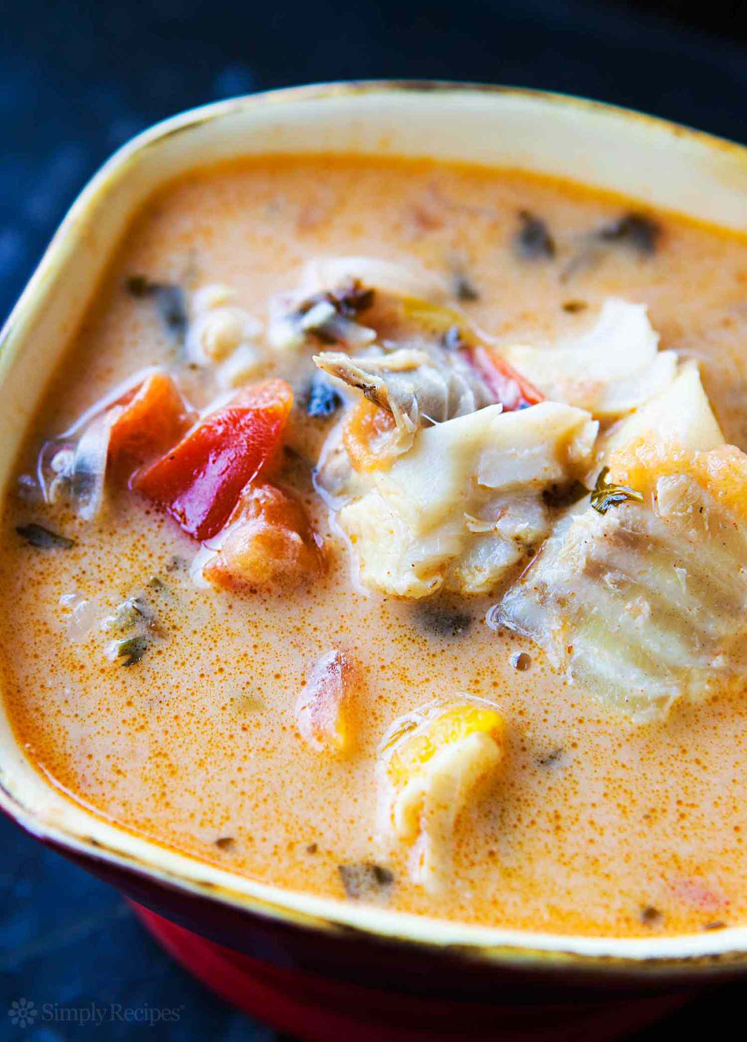 Brazilian-Style Coconut Fish Stew (Moqueca) with Cilantro and Lime