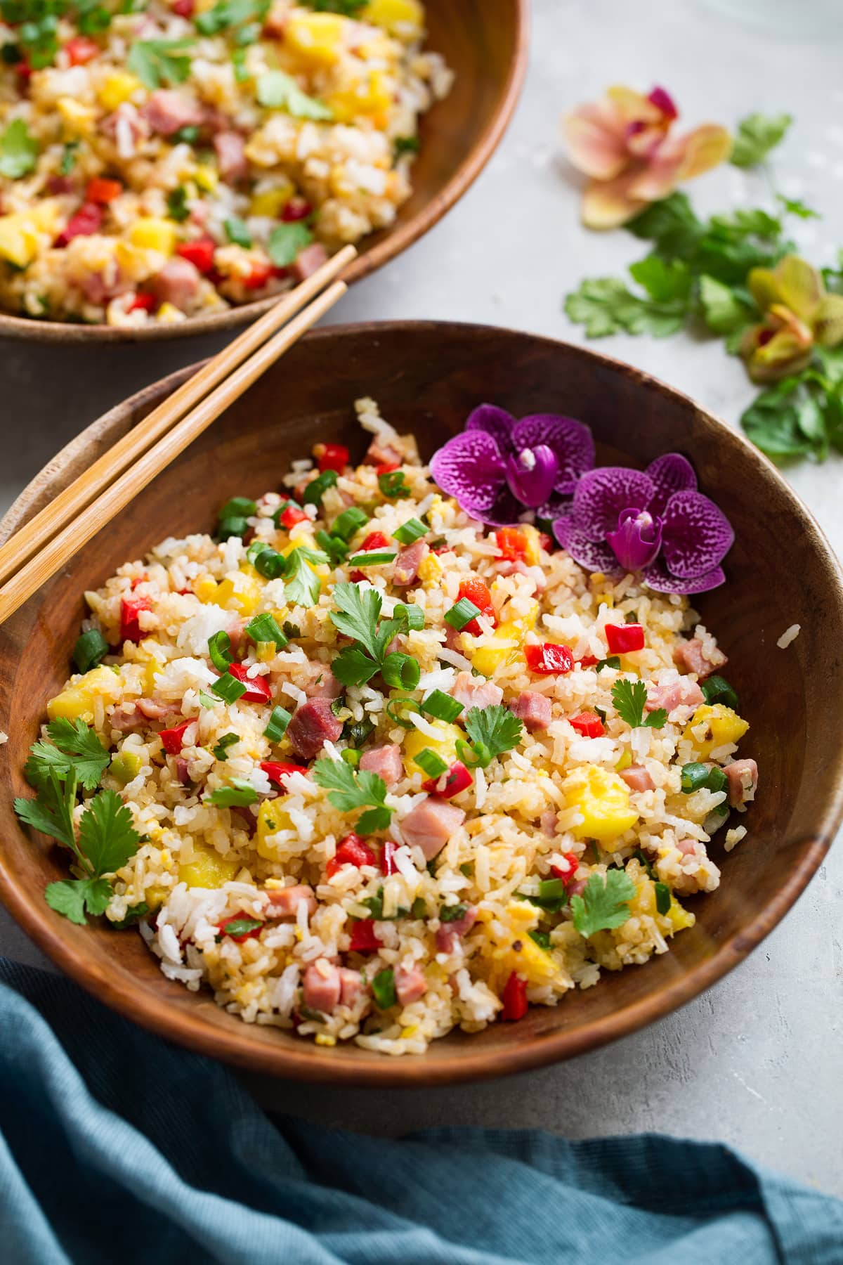 Spiced Polynesian-Style Coconut Rice Bowl with Roasted Vegetables