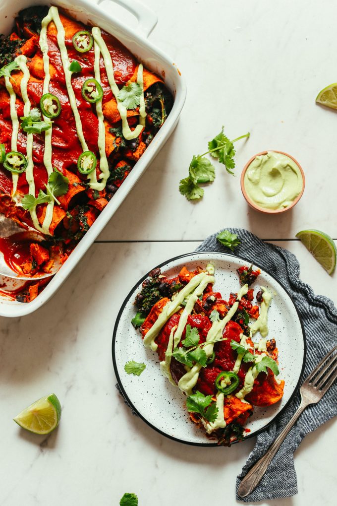 Tiki-Inspired Sweet Potato and Black Bean Tacos with Pineapple Salsa