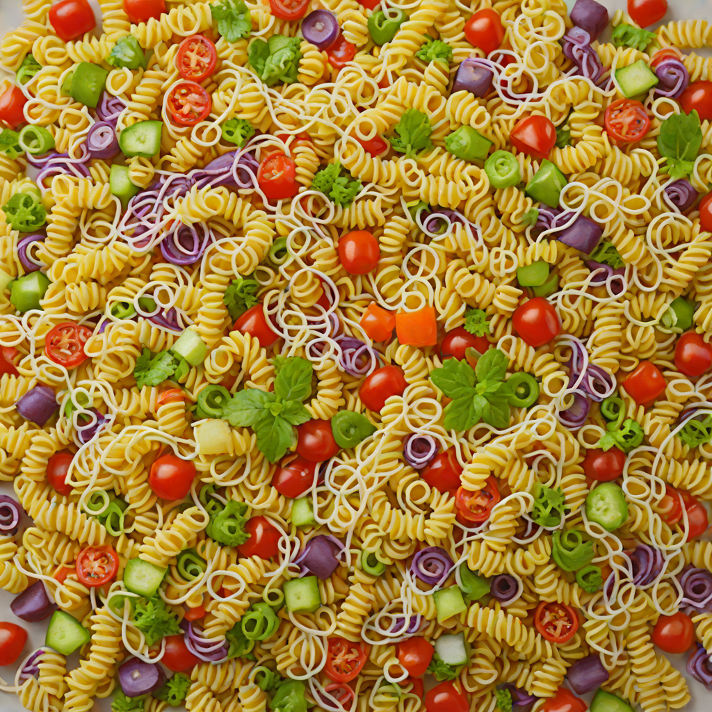 Silly String Pasta Salad