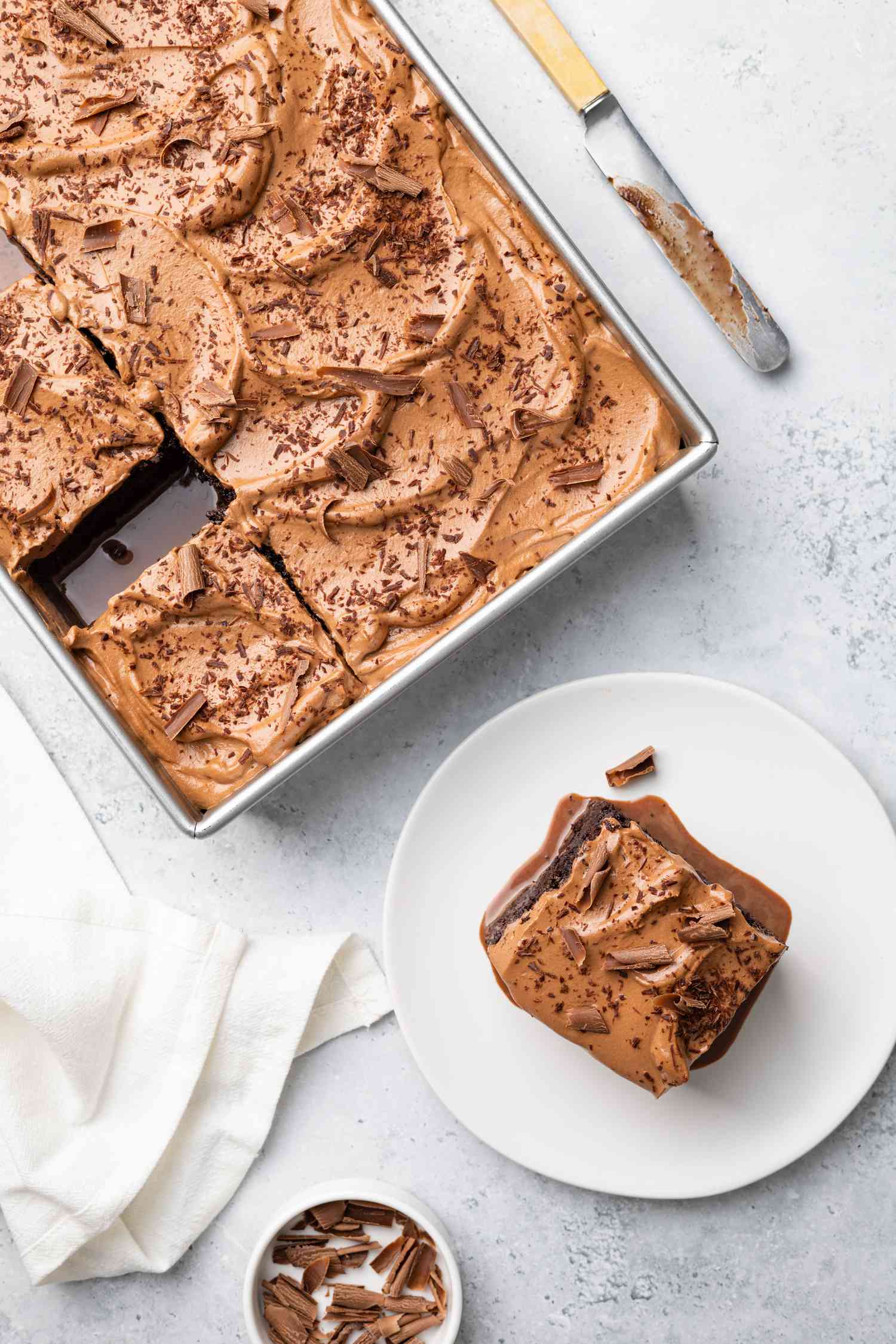 No-Bake Mexican Chocolate Tres Leches Cake