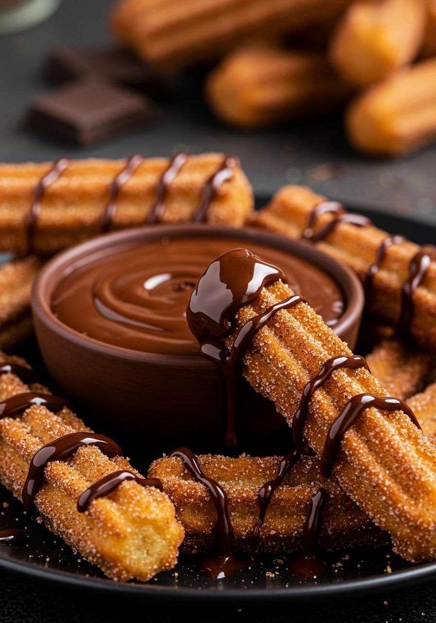 No-Bake Mexican Chocolate Churro Parfaits