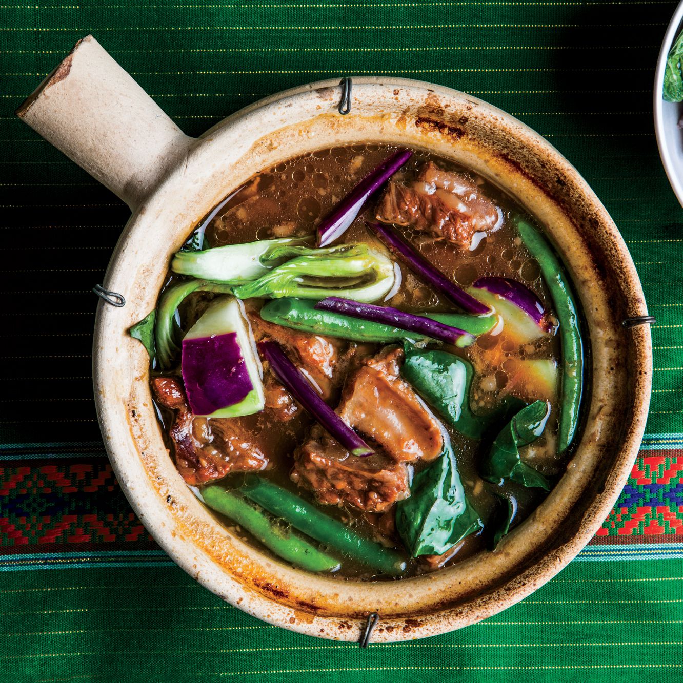 Slow-Simmered Pork Sinigang with Tamarind and Vegetables
