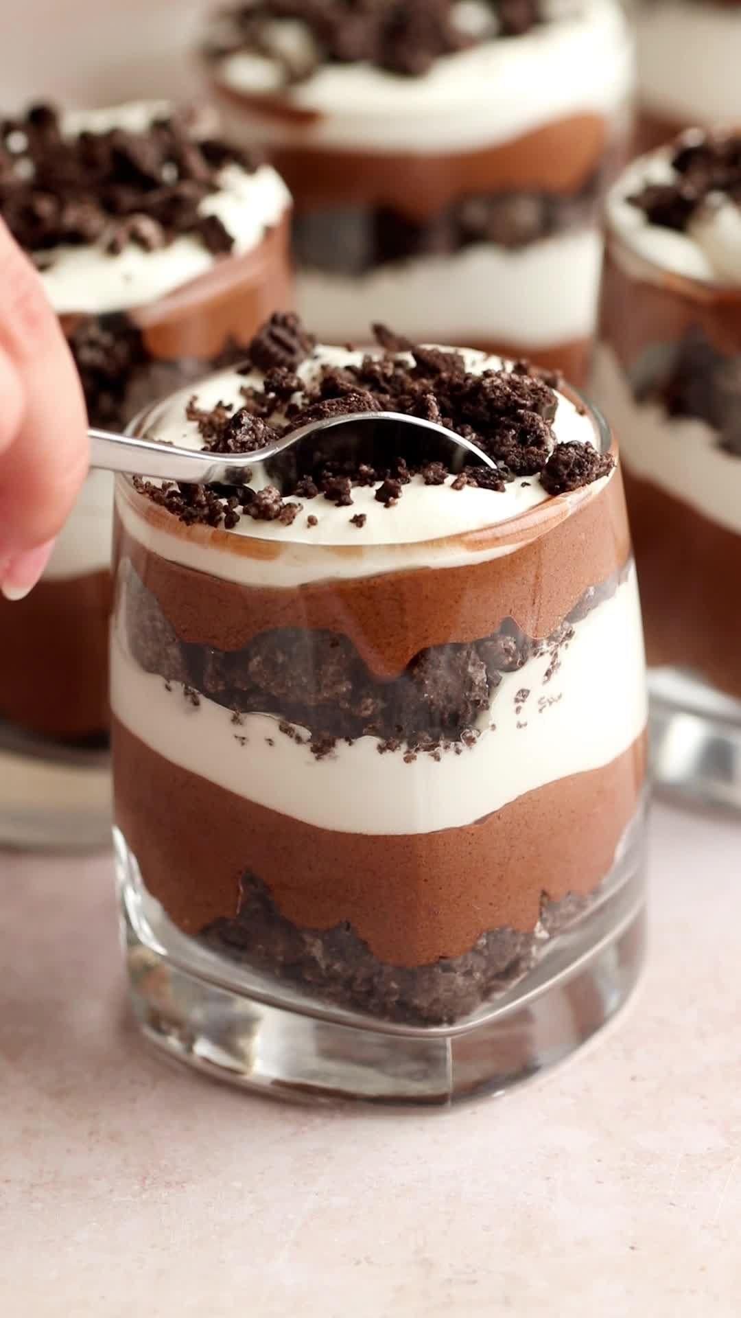 No-Bake Mexican Chocolate Tres Leches Parfait