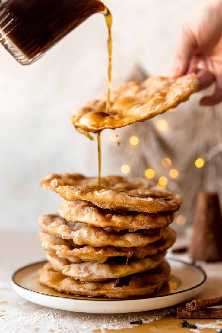 Spiced Buñuelos with Cinnamon Sugar Dusting