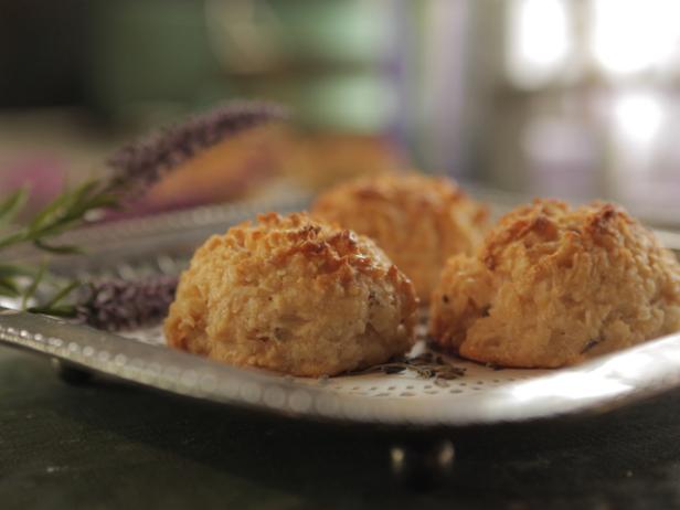 Lavender Honey Coconut Macaroons