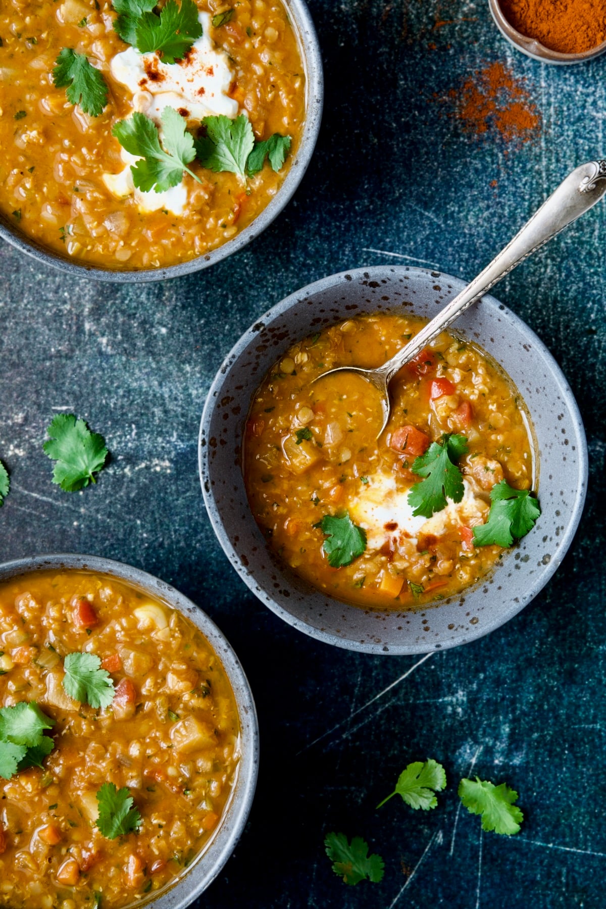 Ethiopian-Inspired Lentil and Vegetable Stew with Niter Kibbeh