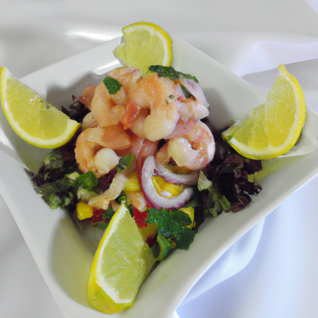 Aperol-Infused Citrus Shrimp Salad with Herbed Vinaigrette
