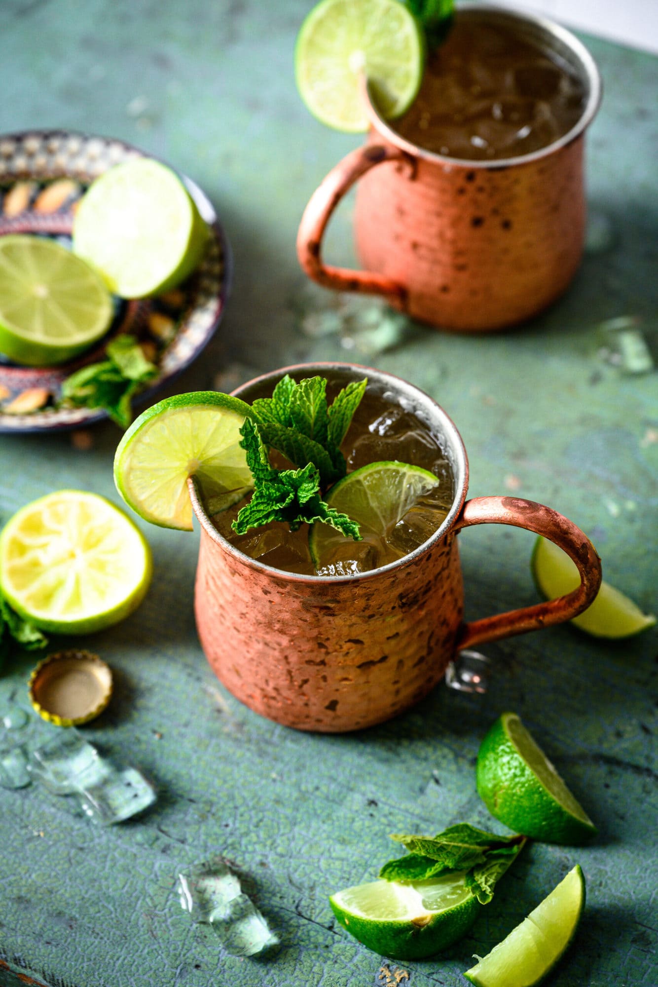 Ginger-Lime Tequila Mule