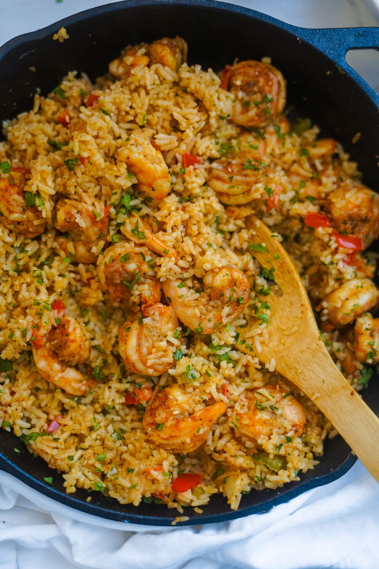 Cajun Shrimp and Rice Boil
