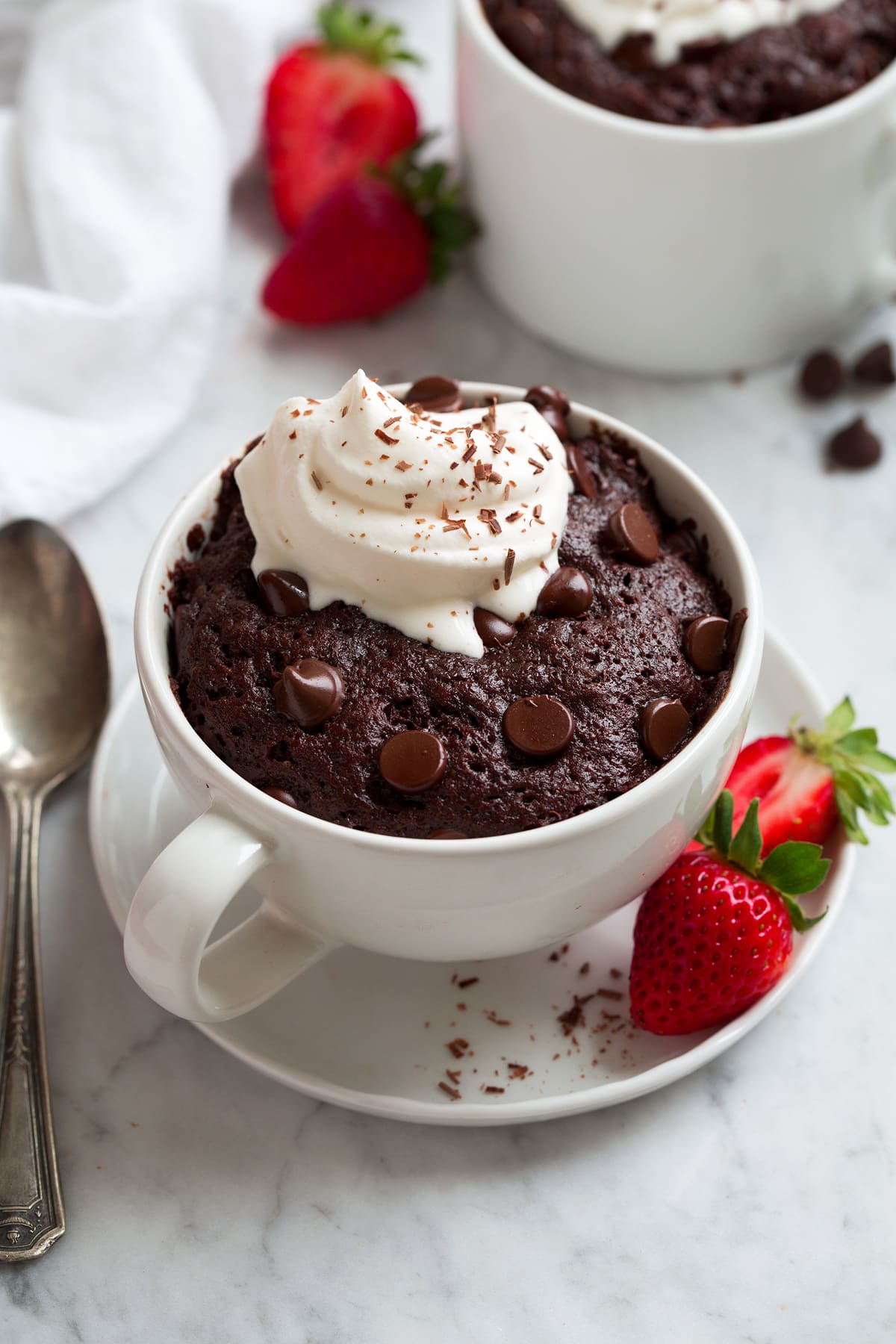 Coffee-Infused Chocolate Mug Cake