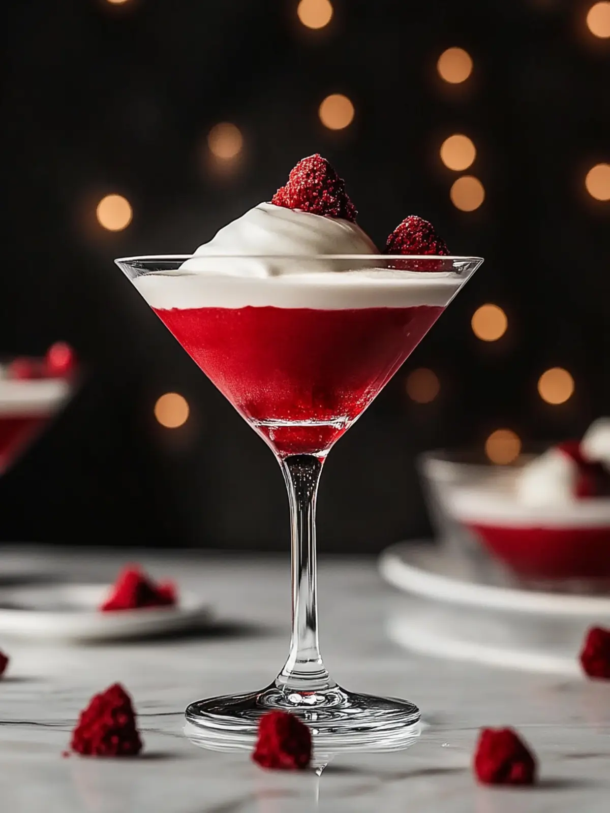 Midnight Velvet Martini