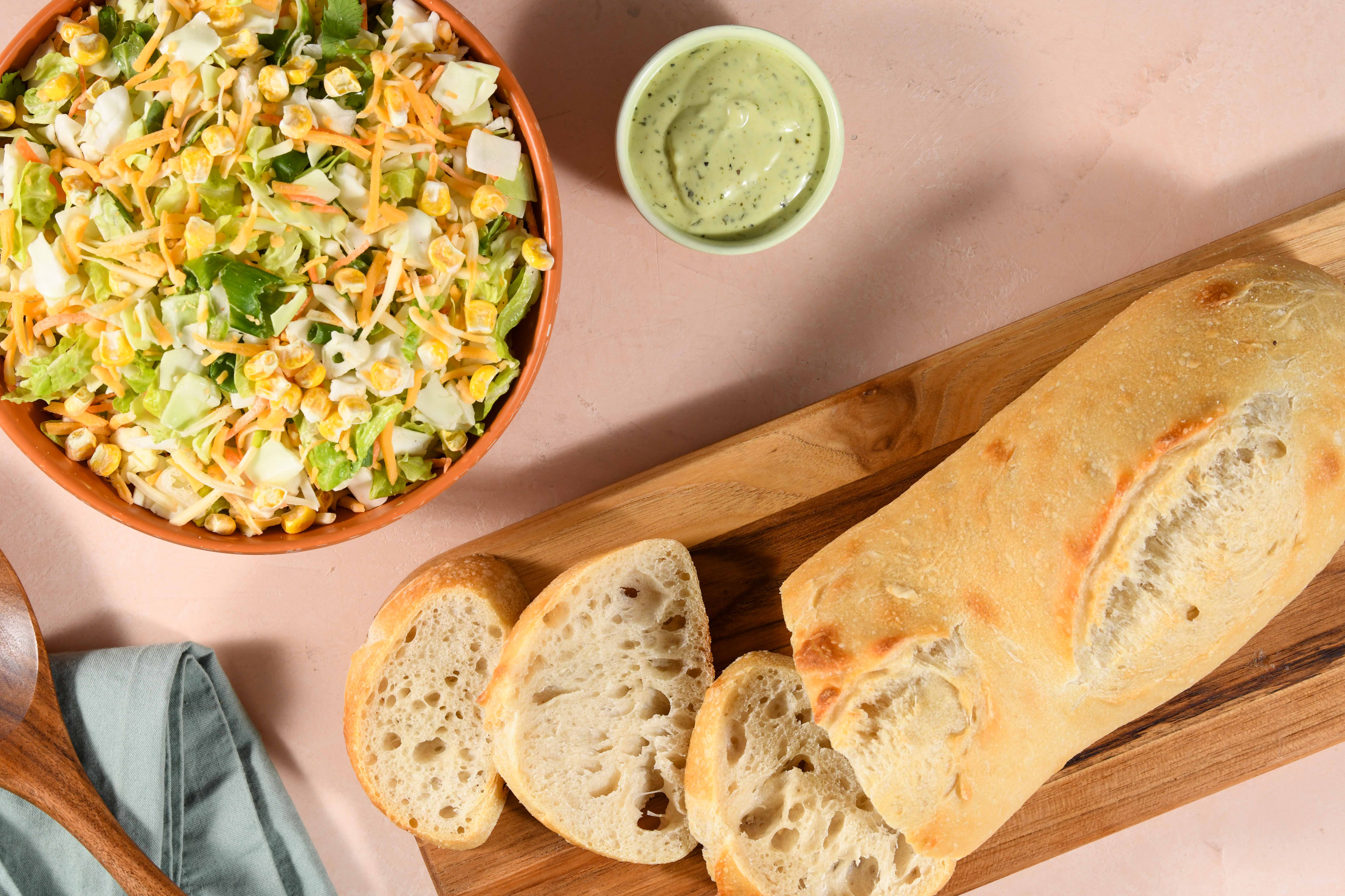 Sourdough Bread Salad with Roasted Corn and Avocado