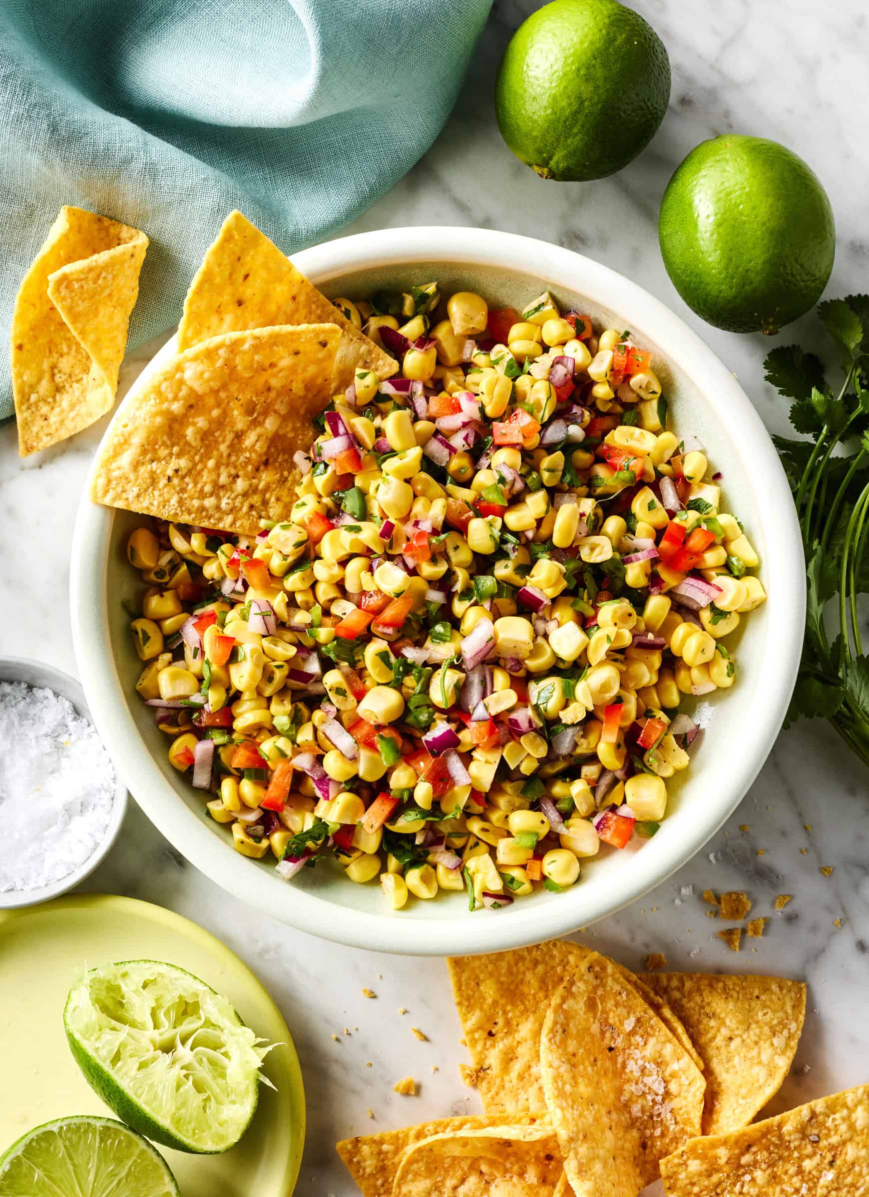 Grilled Tri-Tip Steak with Charred Corn Salsa
