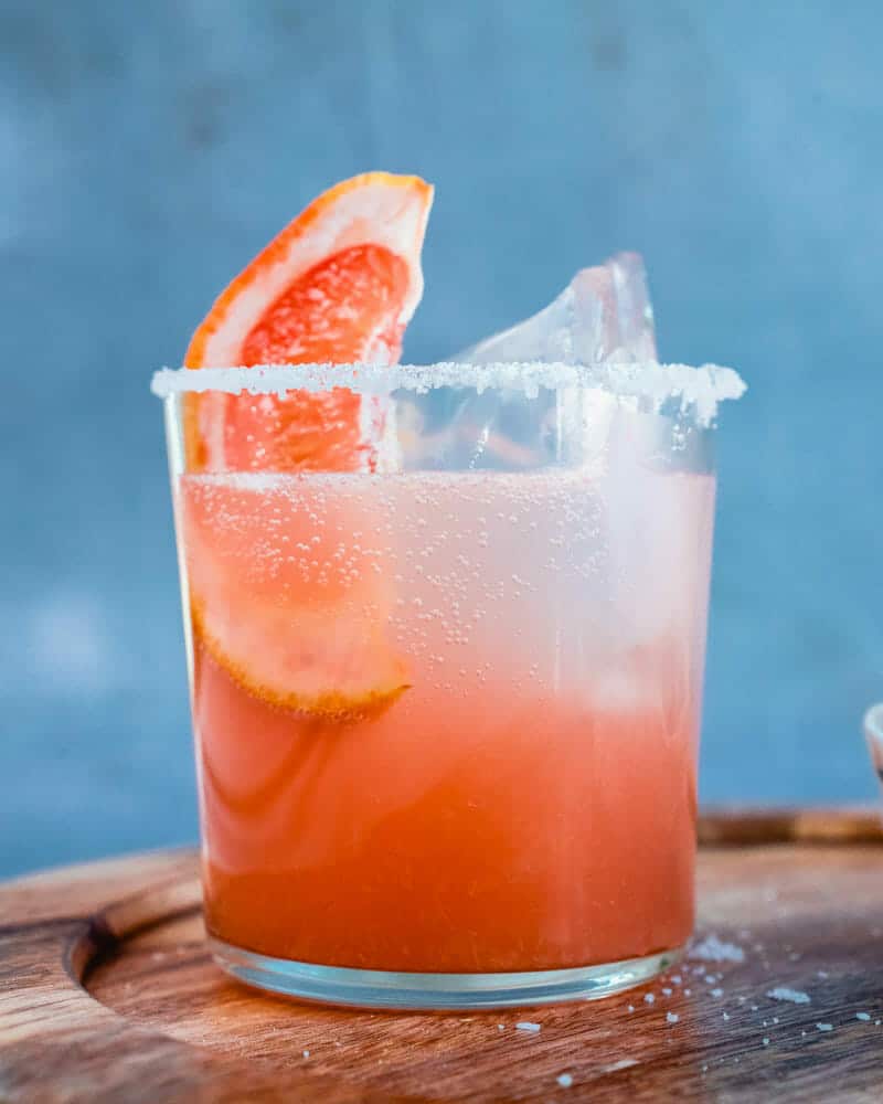 Shaken Tropical Mezcal Paloma