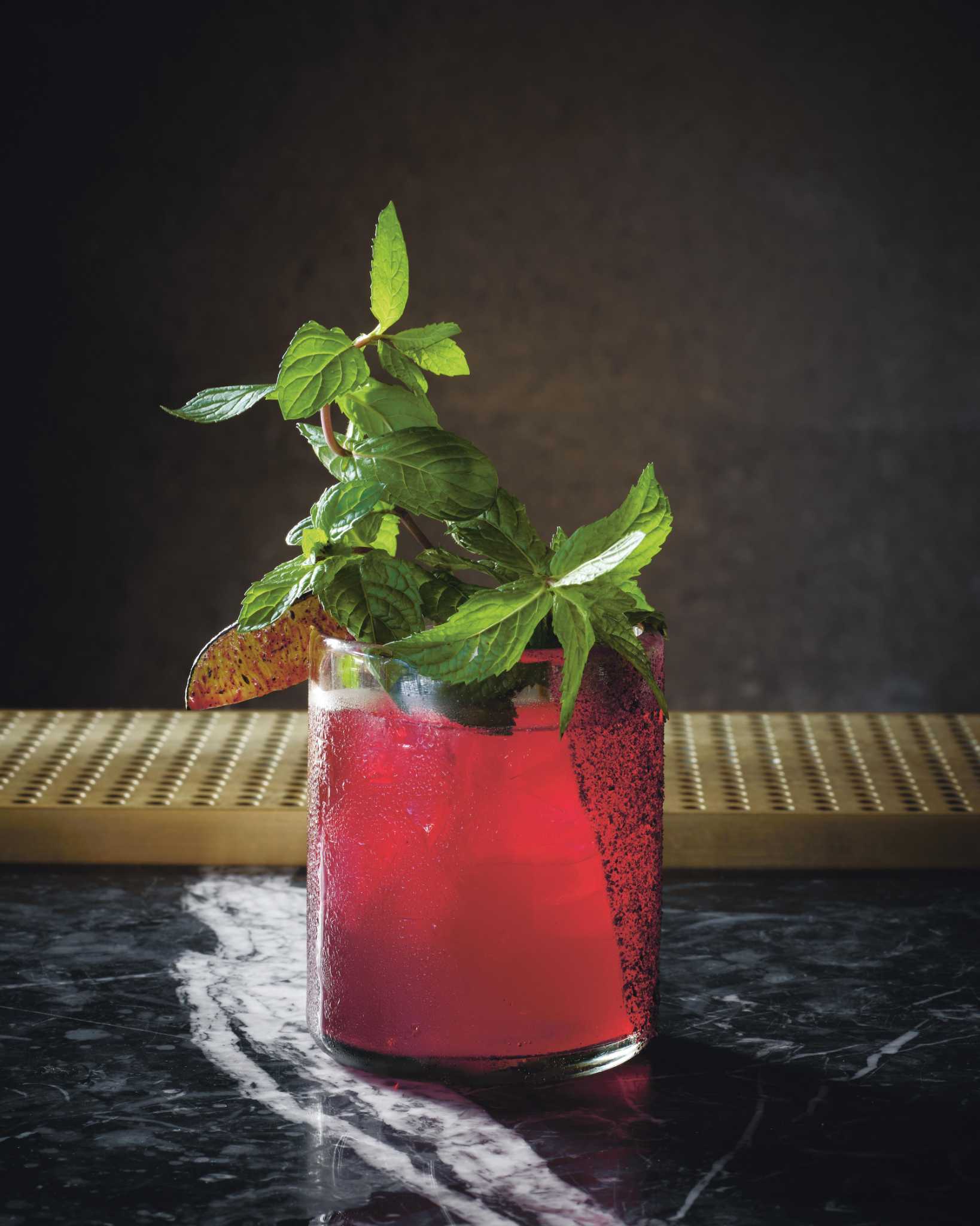 Hibiscus Margarita with Agave Syrup