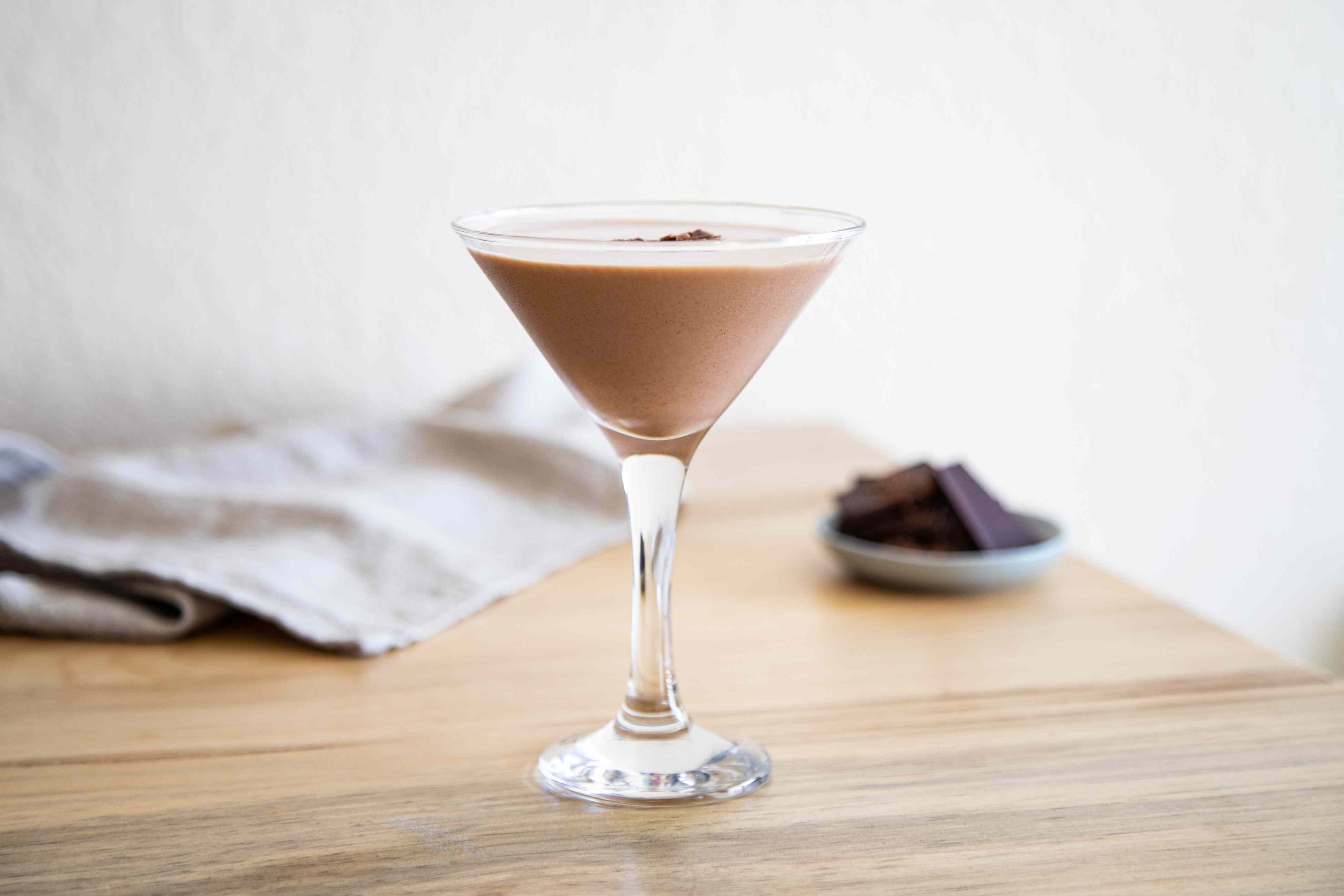 Espresso-Infused Dark Chocolate Martini