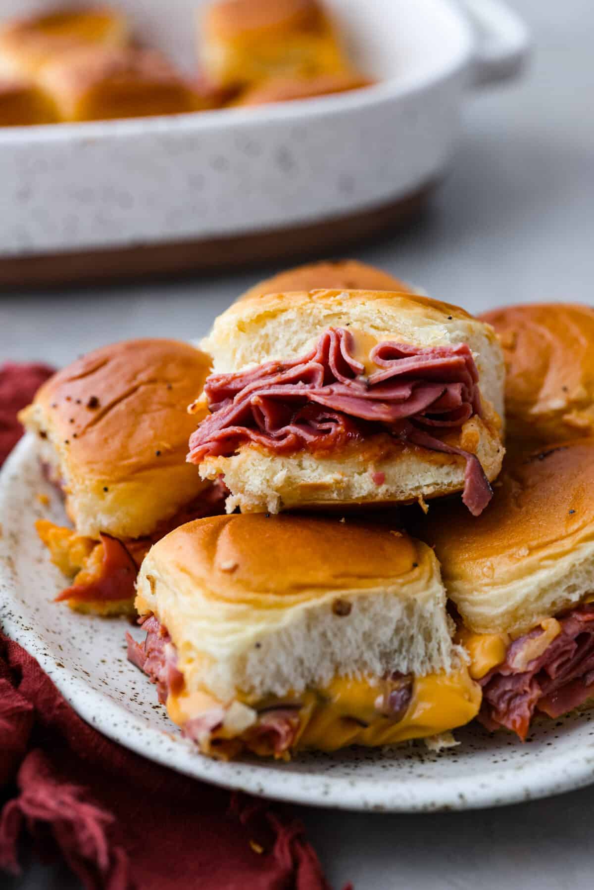 Omaha-Style Beef and Cheddar Sliders with Smoky BBQ Sauce