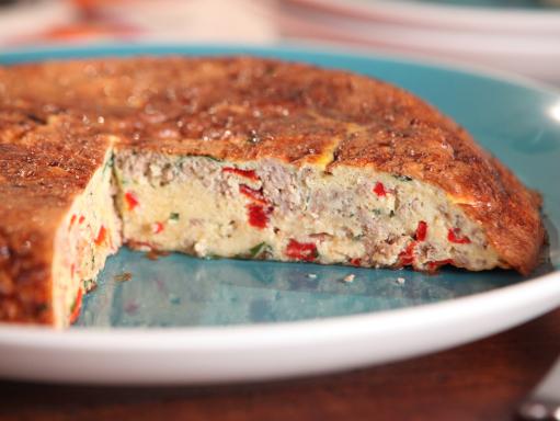 Charred Piquillo Pepper and Manchego Cheese Tortilla