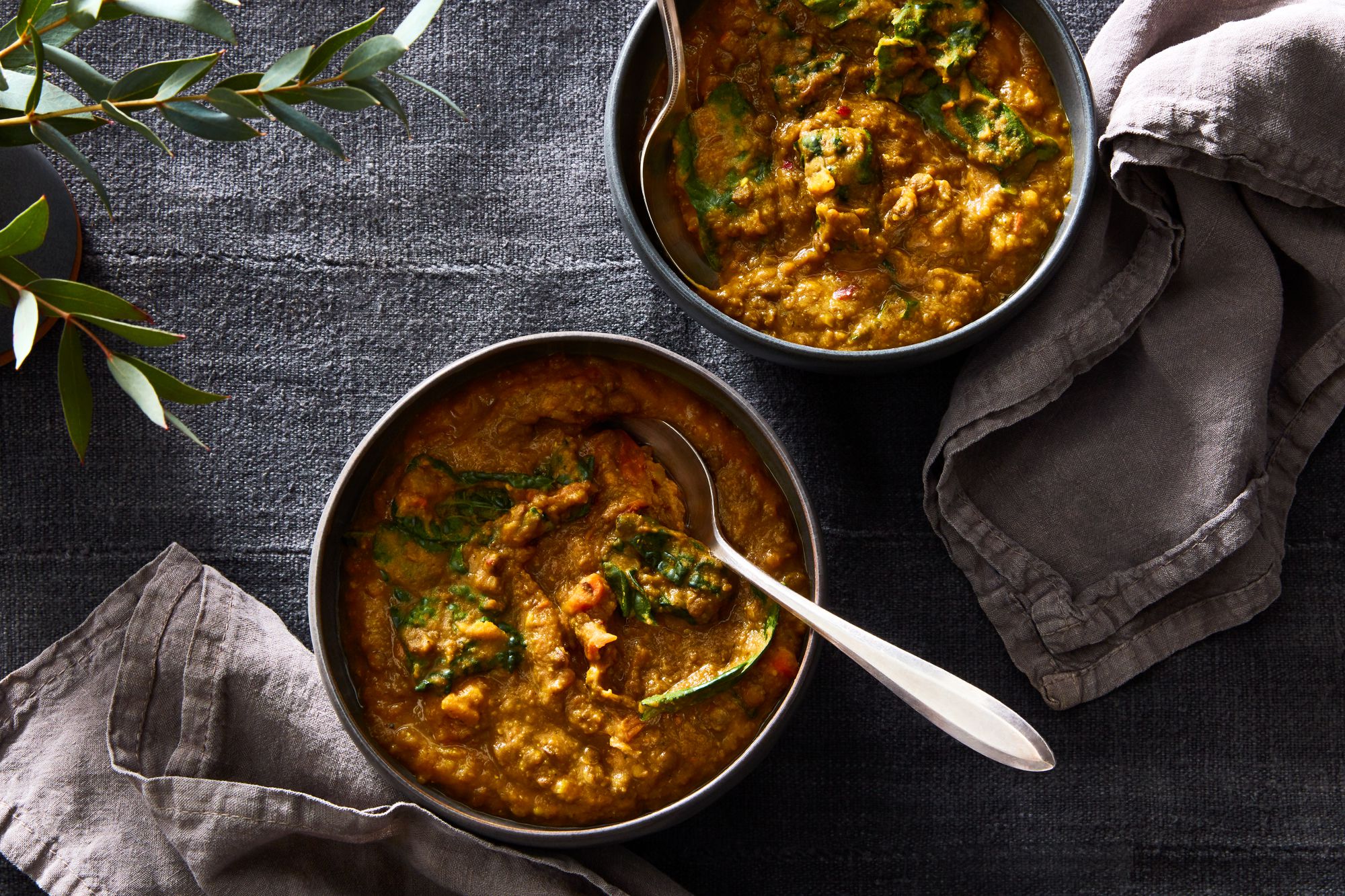 Creamy Vegan Lentil and Sweet Potato Soup