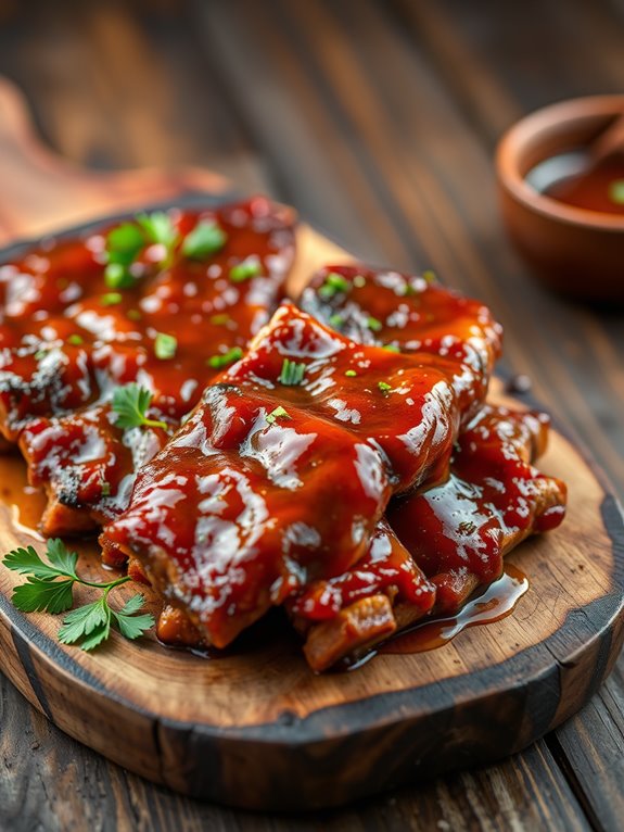 Smoky Maple-Glazed Baby Back Ribs