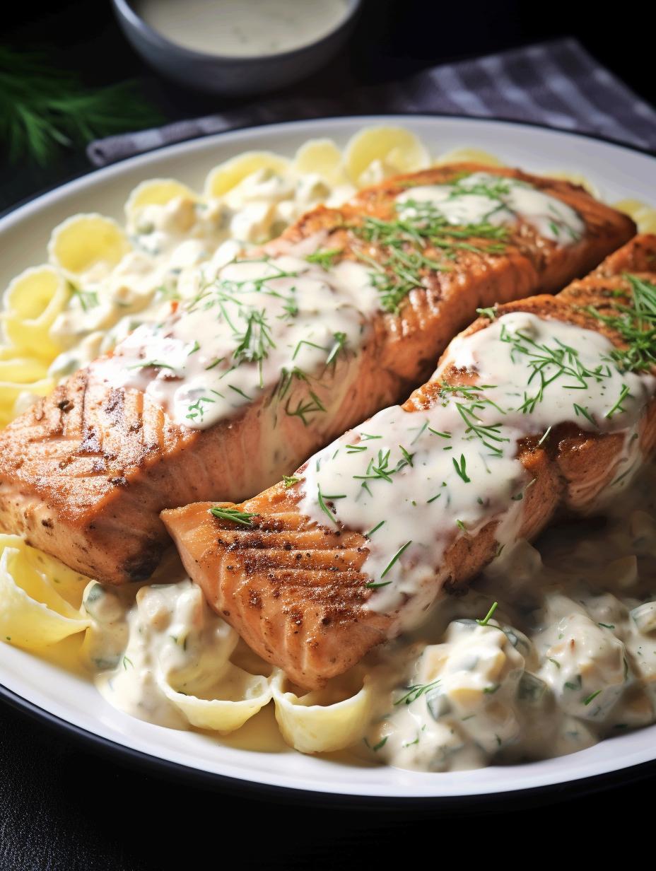 The Best Lemon-Dill Salmon Skillet