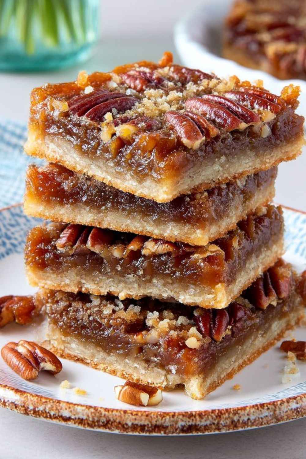 Classic Southern Baked Pecan Pie Bars