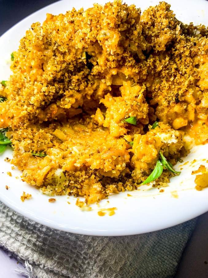 Tomato Basil Blossom Risotto