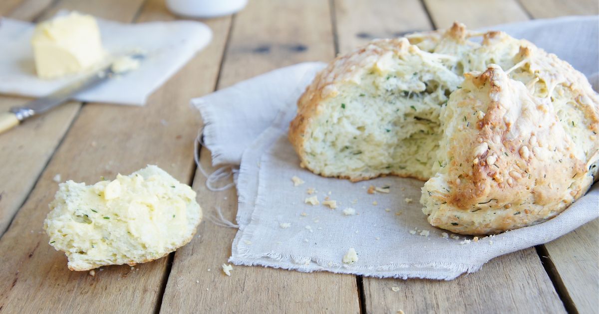 Spiced Wattleseed Damper with Lemon Myrtle Butter