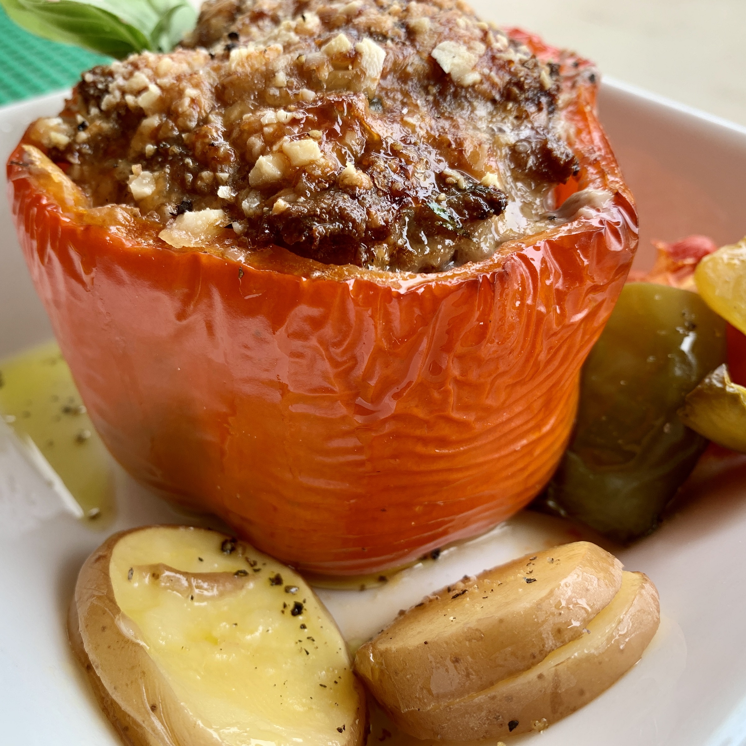 Mi Banco's Stuffed Peppers with Sofrito