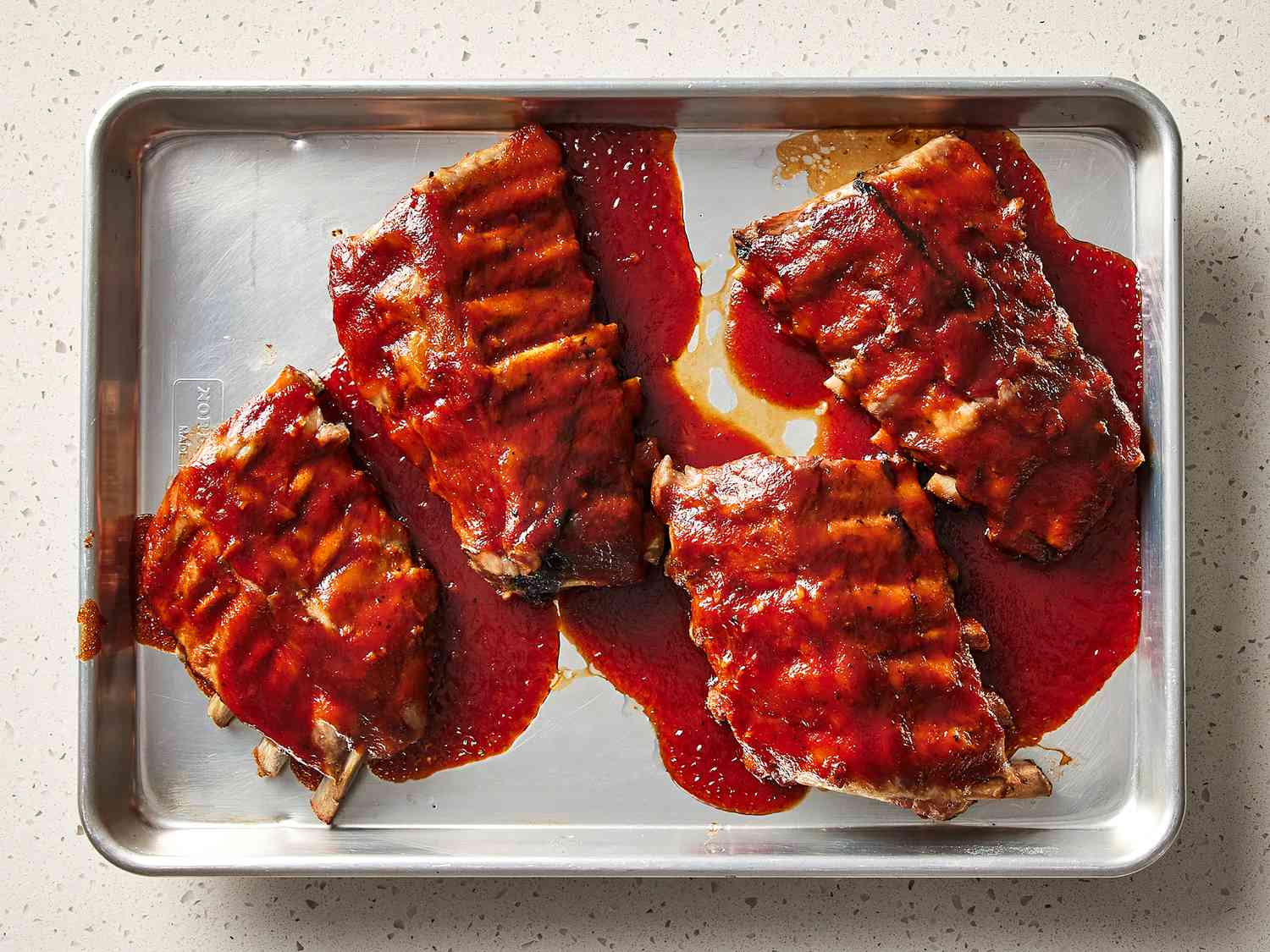 Slow-Smoked Baby Back Ribs with Maple Bourbon Glaze