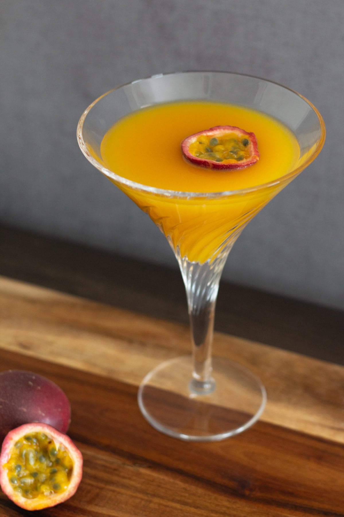 Tropical Passionfruit Vodka Martini
