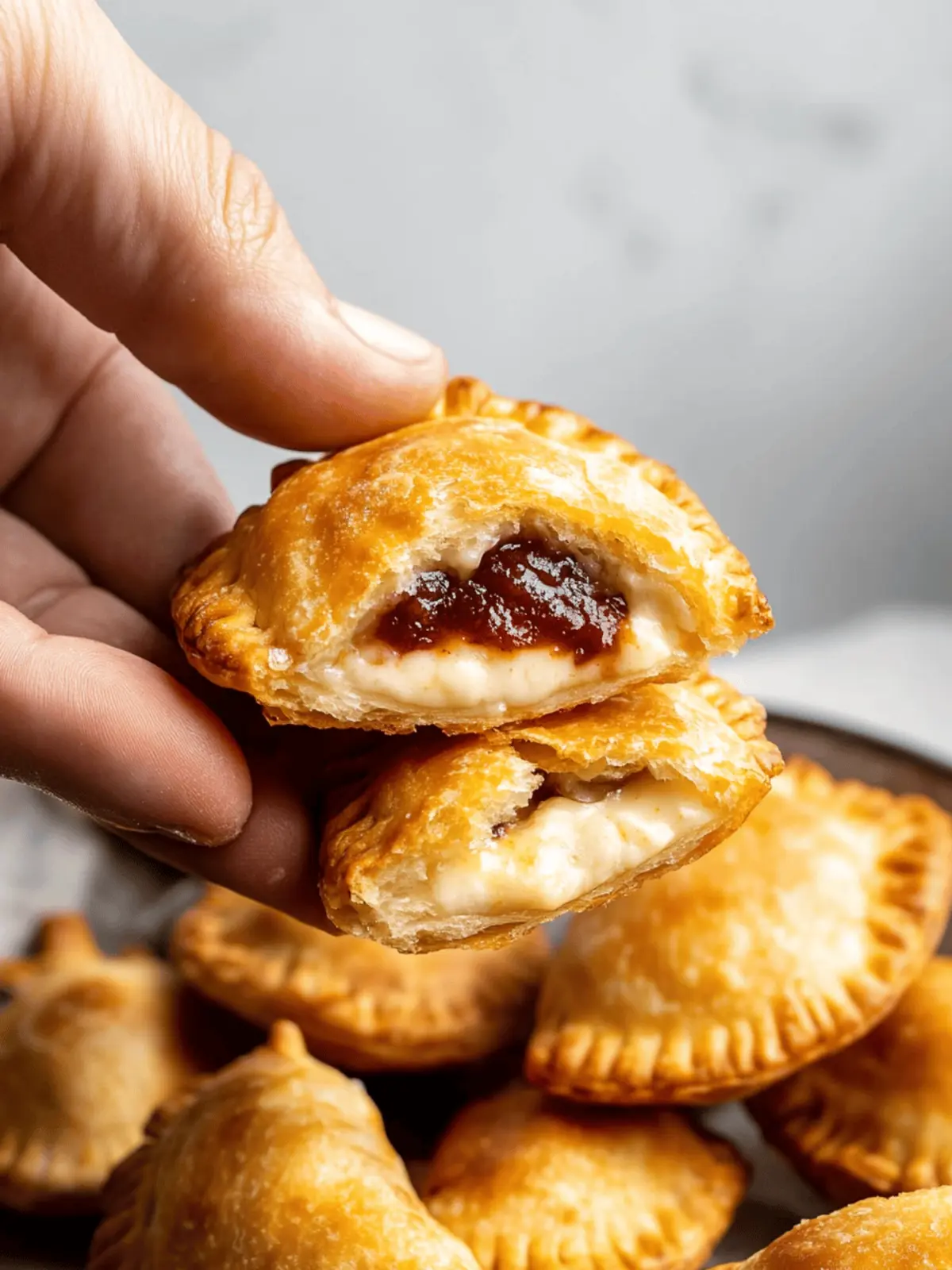 Spiced Guava and Cheese Empanadas