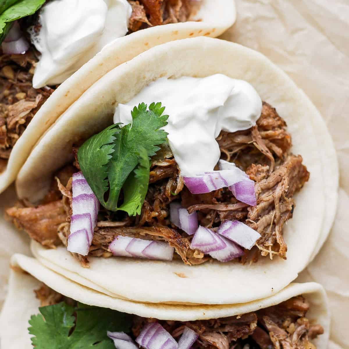 Sizzling Carnitas Tacos