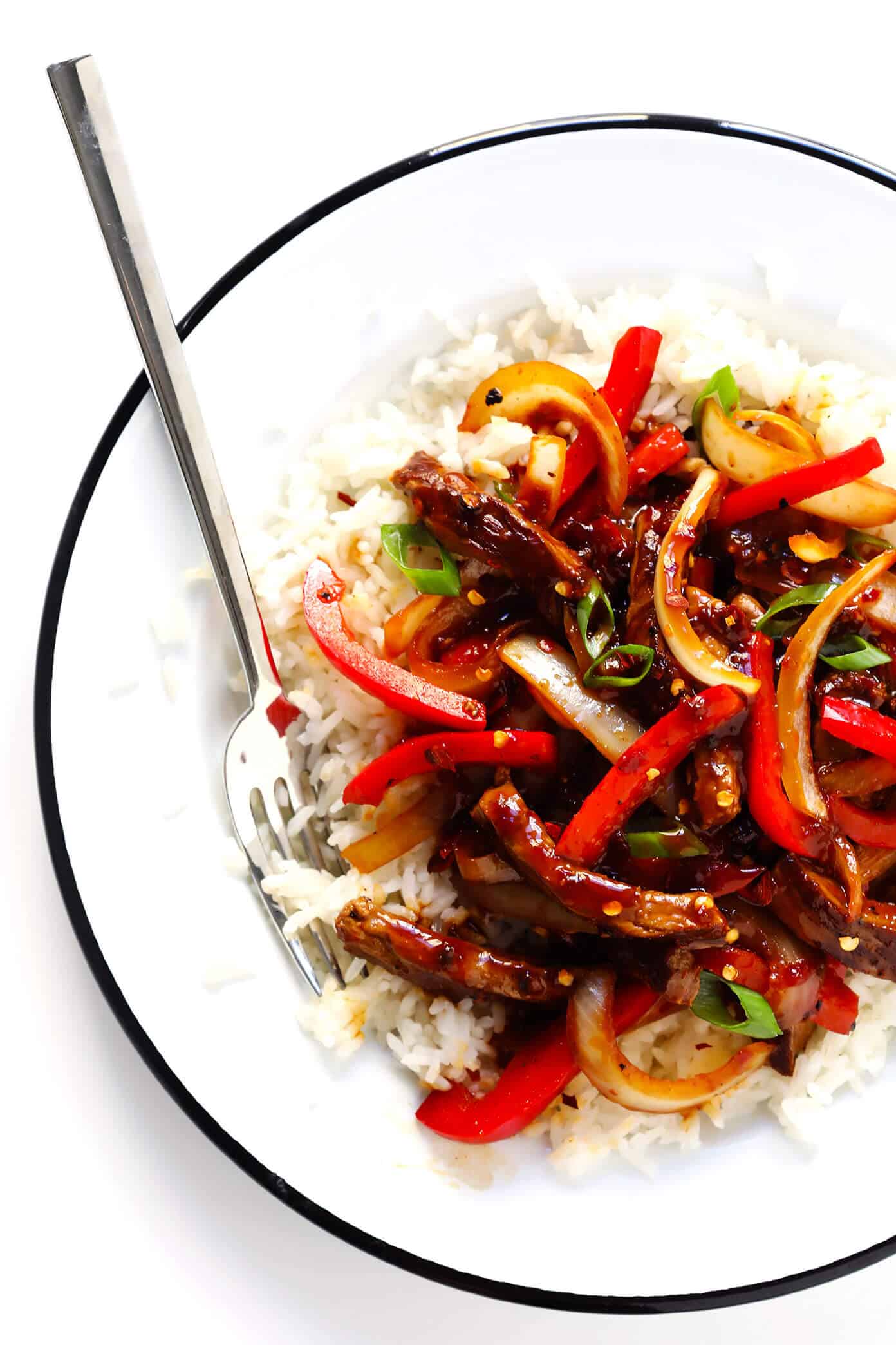 Spicy Szechuan Stir-Fried Tofu with Chili Garlic Sauce