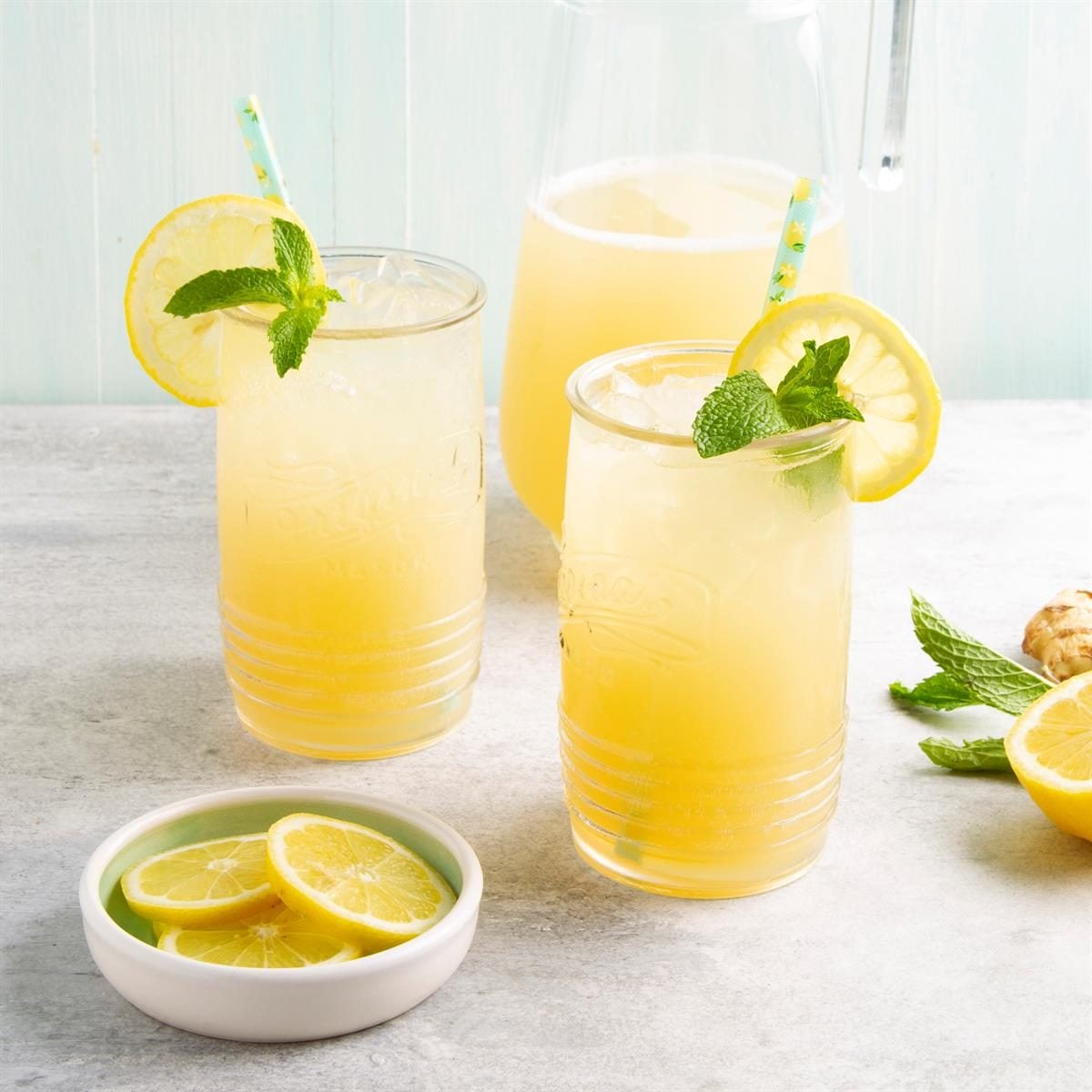 Citrus Tech Cooler with Sparkling Ginger