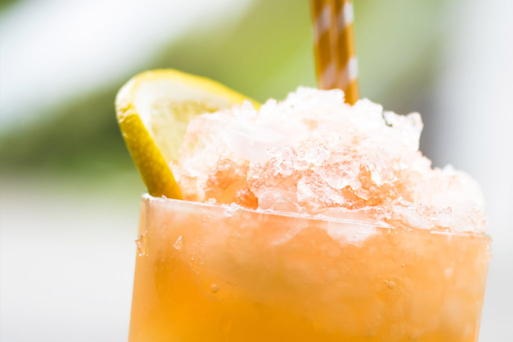Saffron-Infused Whiskey Sour