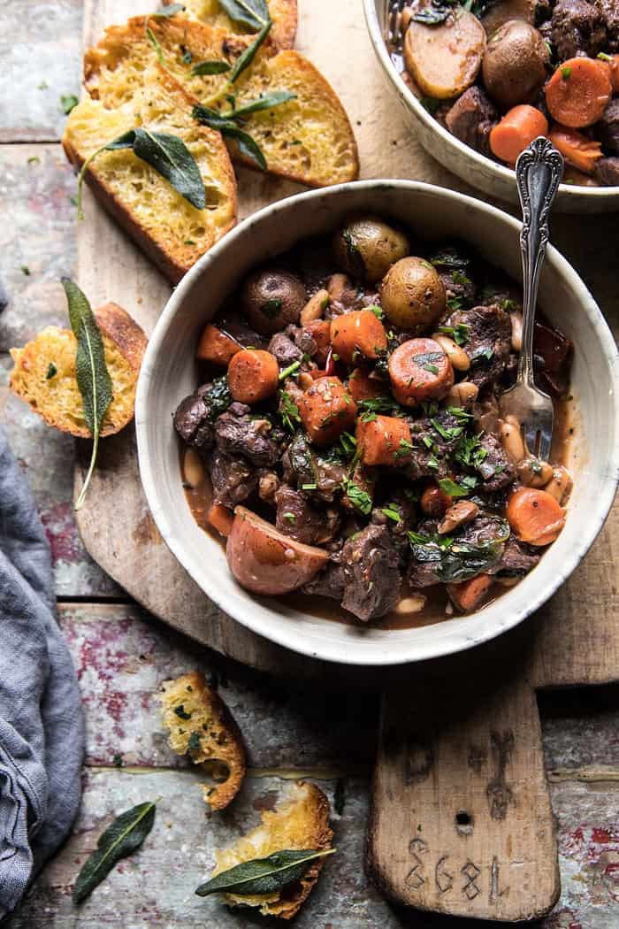 Half-and-Half Spiced Beef and Chickpea Stew