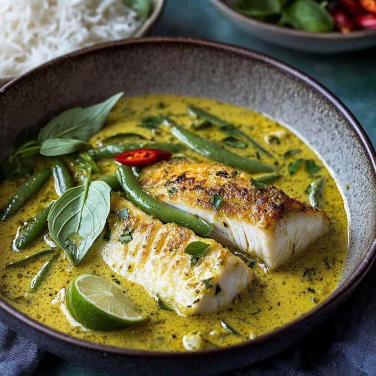 Tropical Barramundi Coconut Curry