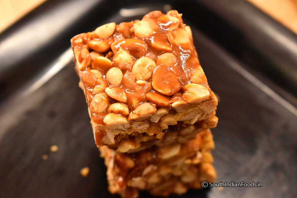 Kovilpatti Groundnut Candy with Jaggery and Cardamom