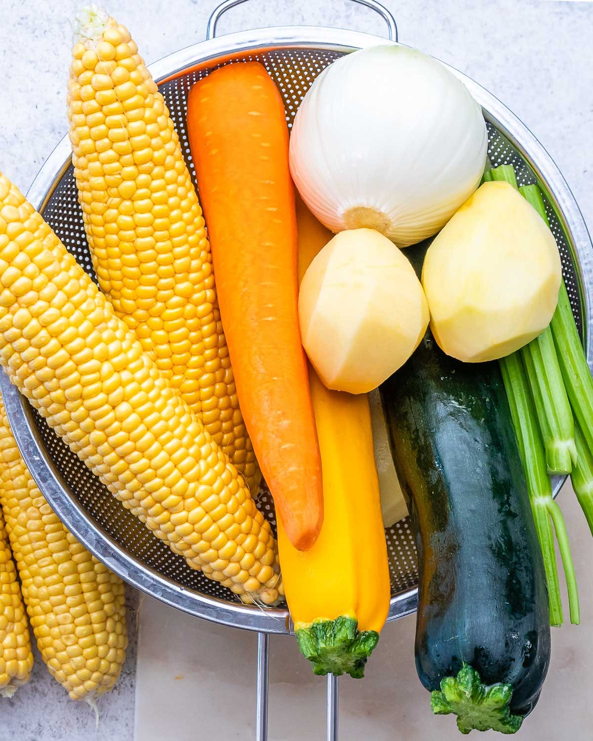 Summer Island Vegetable and Corn Chowder