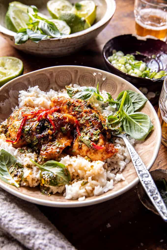 Grilled Chili-Lime Chicken with Charred Corn Salsa