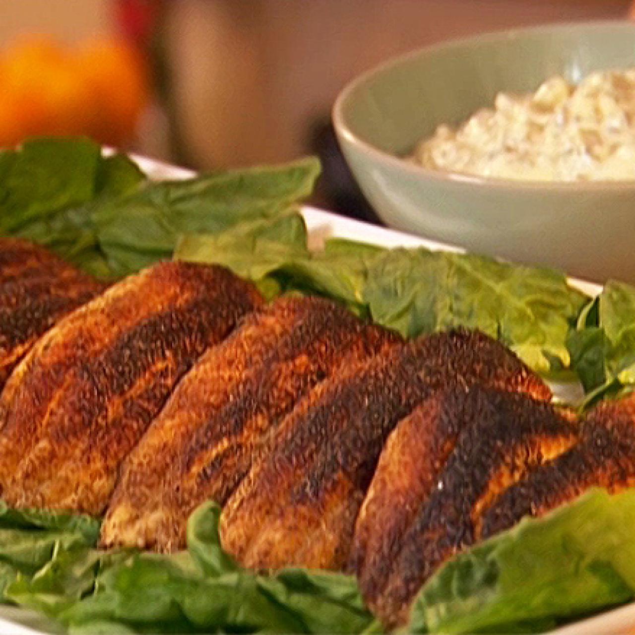 Regional Blackened Catfish with Cajun Remoulade