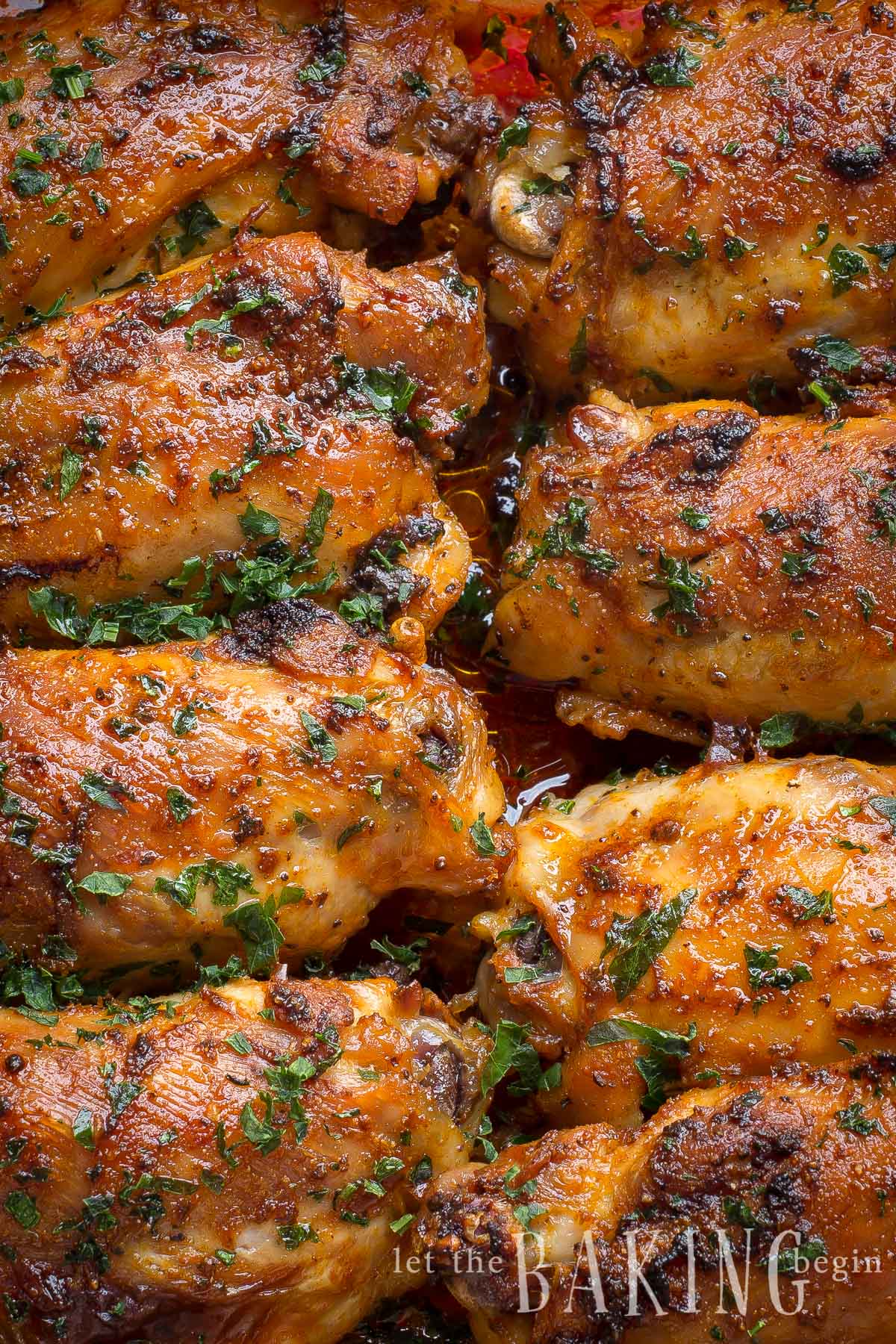 Oven-Baked Chicken Thighs with Garlic and Smoked Paprika