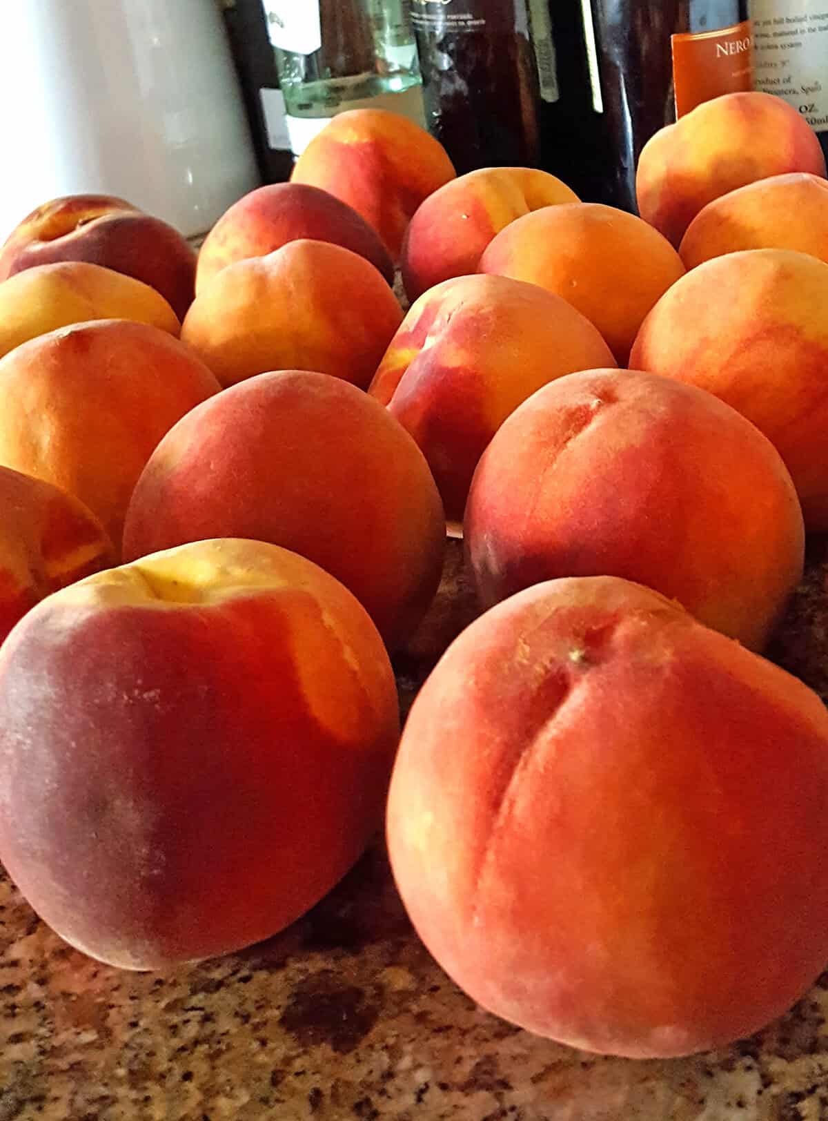 Peach and Passionfruit Pavlova Roll