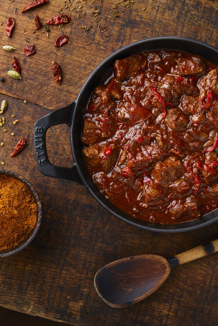 Berbere-Spiced Zigni Wat with Ground Beef