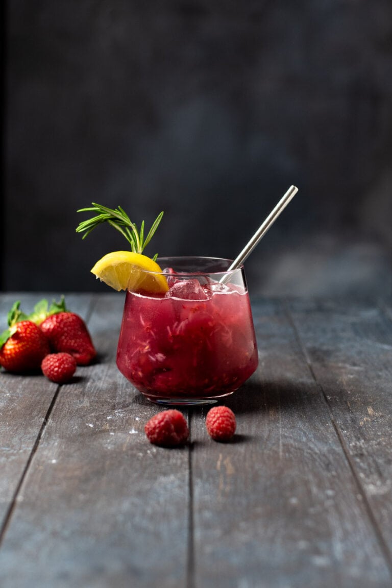 Spiced Berry Muddled Smash