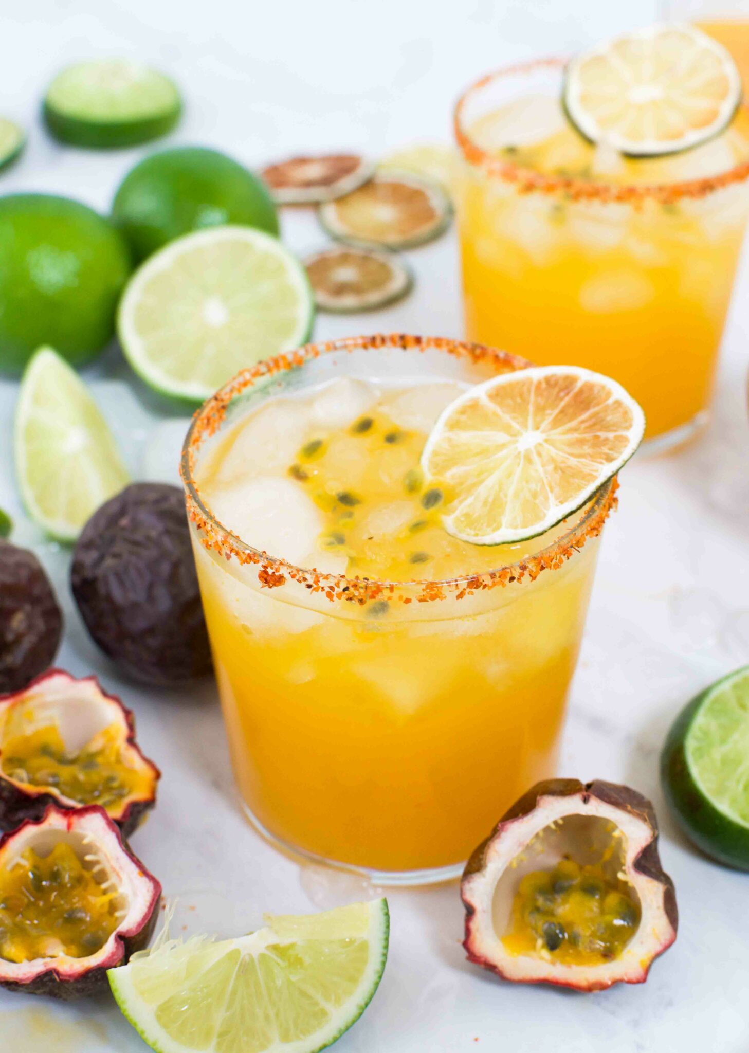 Smoky Mezcal and Passion Fruit Sour